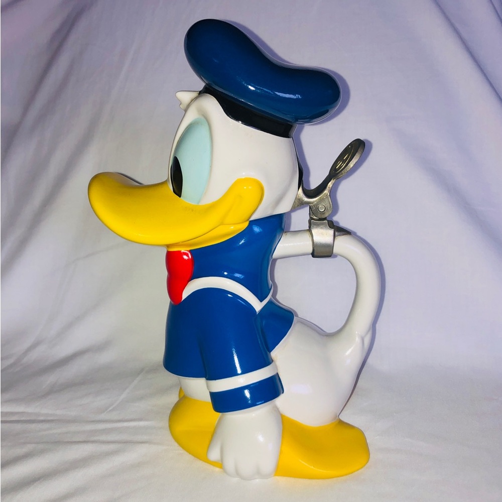 Disney Donald Duck Tankard Character Jug First in Series Made in Brazil